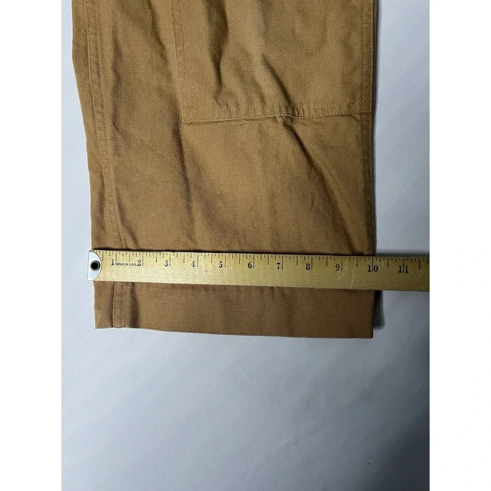 Nike Sportswear Metro Ground Carpenter Pants Kids Large Brown Double Knee FV8047